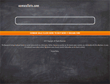 Tablet Screenshot of acmwallets.com